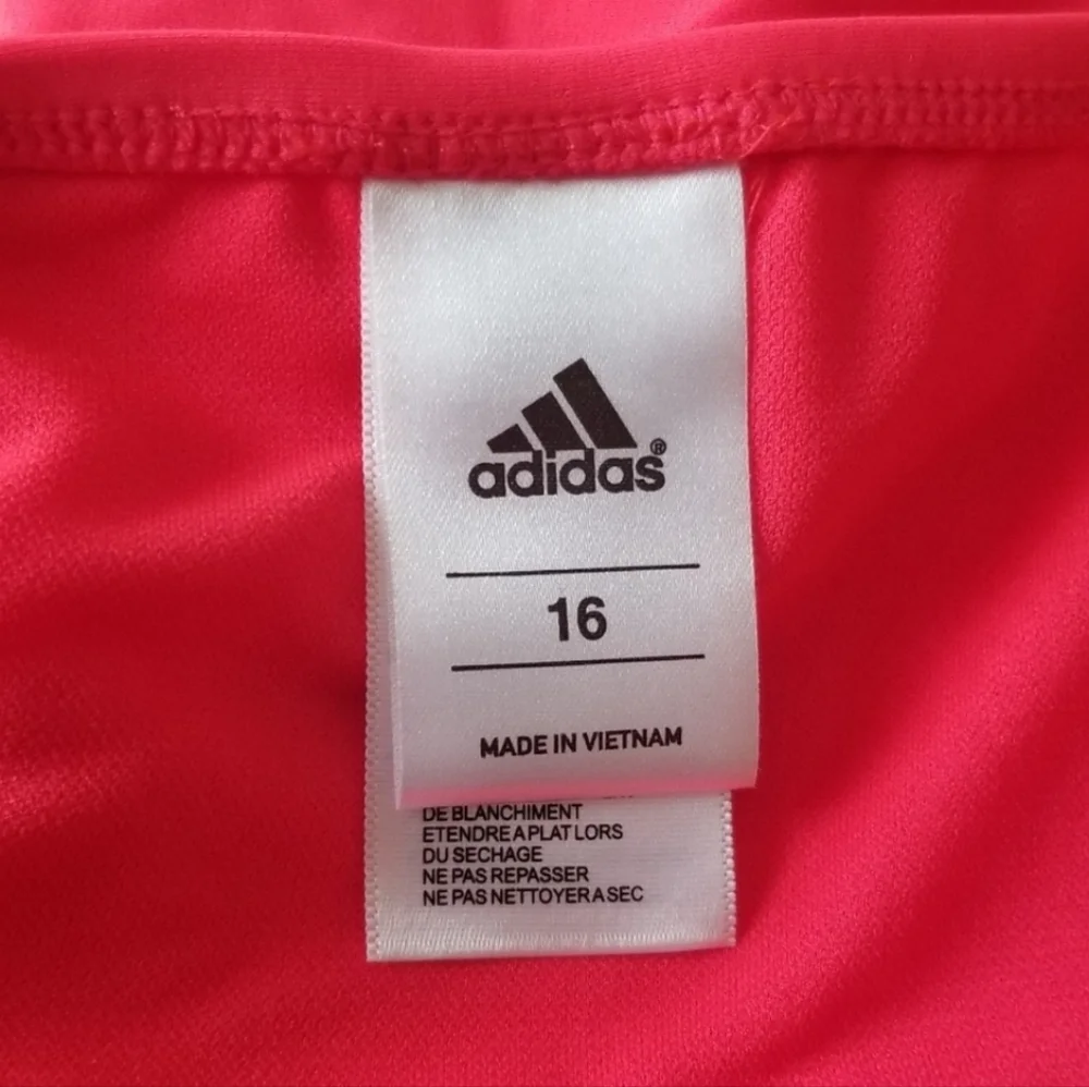 adidas Swim Bottoms Pink Plus Size 16 - Picture 5 of 11